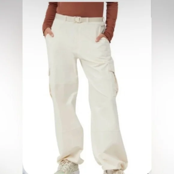Outdoor Voices RecTrek Cargo Pants Milk Stone XS - Picture 1 of 9